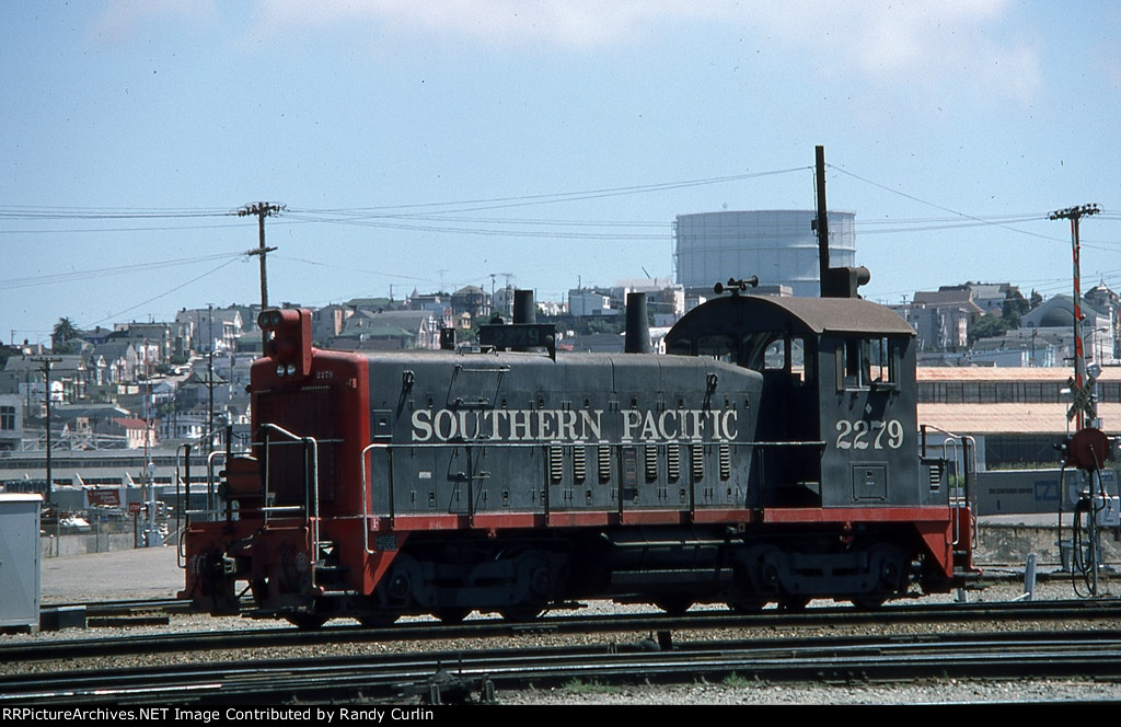 SP 2279 at SF Mission Yard